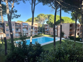 Holiday home with one room and pool